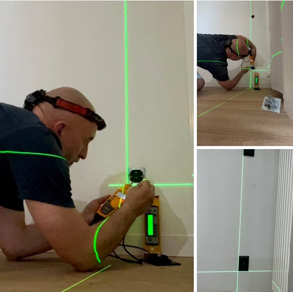 Wymiana gniazdek i włączników - realizacja TOP INSTALL 1